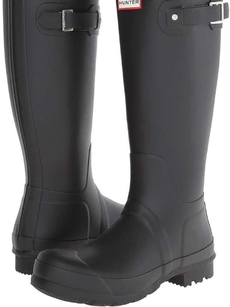 Hunter Original Tall Black Rain Boots Men's Sz 9